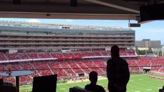 Levis stadium suite for Eagles game [upl. by Sylvan]