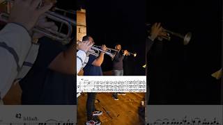 Ein Heldenleben A Heros Life Off Stage Fanfare  Trumpet Excerpt  Daniel Leal Trumpet [upl. by Alaek]