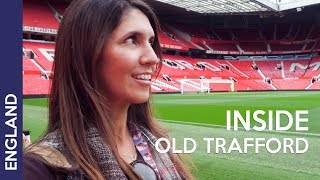 Old Trafford stadium tour  MANCHESTER UNITED UK Travel vlog [upl. by Ecienahs]