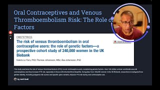 Understanding the Risk of Venous Thromboembolism with Oral Contraceptives 💊 [upl. by Hubie]