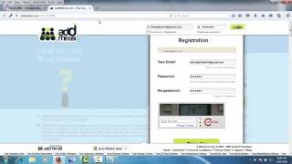 How to Create Addmefast Account [upl. by Fesoy]