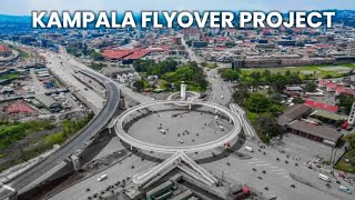 The Kampala flyover road project is completed finally in Uganda 🇺🇬 [upl. by Annonyw64]