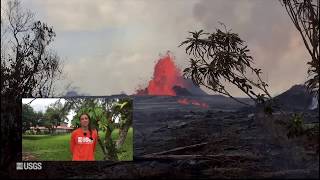 USGS Status Update of Kīlauea Volcano  May 28 2018 [upl. by Kelcey368]