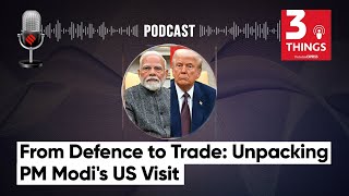 From Defence to Trade Unpacking PM Modis US Visit [upl. by Mehcanem31]