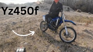 I rode the yz450f [upl. by Barna]