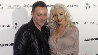 Courtney Stodden and Doug Hutchison STAR Hollywood Rocks Red Carpet Arrivals [upl. by Pall819]