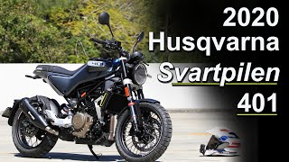 2020 Husqvarna Svartpilen 401 Review  Whats New amp Impression [upl. by Holli]