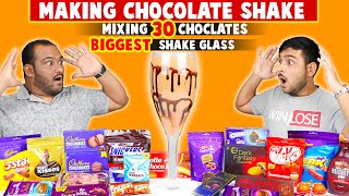 BIG CHOCOLATE SHAKE CHALLENGE  Mixing 30 Chocolates Challenge  Food Challenge  Viwa Food World [upl. by Rice658]