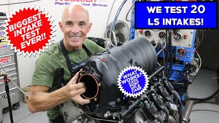 BIGGEST LS INTAKE TEST EVER [upl. by Christabel]