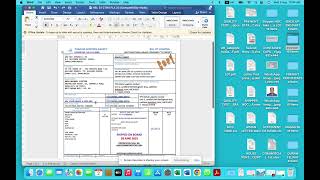 How to make MBLMaster Bill of Lading and HBL House Bill of Lading and difference MBLOBL amp HBL [upl. by Aiasi]