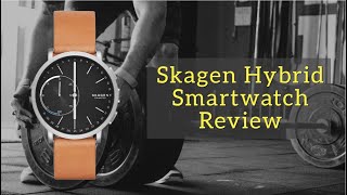 Skagen Hybrid Smartwatch Review  Skagen Connected Mens Hagen Titanium SKT1104 [upl. by Aerdnaxela]