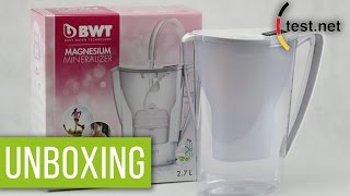 BWT  Tischwasserfilter Magnesium Mineralizer Penguin Unboxing  testnet [upl. by Josselyn416]