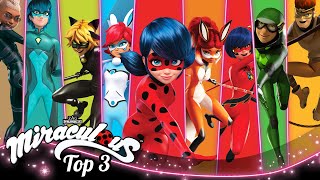 MIRACULOUS  🐞 HÉROS 🔝  SAISON 3  Les aventures de Ladybug et Chat Noir [upl. by Etac319]