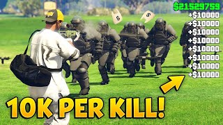 MARCH 2024 10K PER KILL JOB LINK MODDED CAPTURE GTA 5 PS45XBOX GTA 5 Solo Money Glitch NEW [upl. by Matthias]