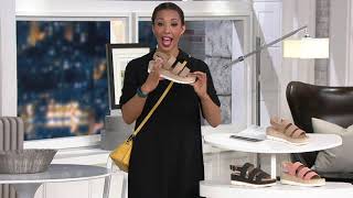 Dr Scholls Espadrille Wedge Sandals  One and Only on QVC [upl. by Enaitsirhc62]