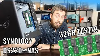 32GB Synology DS220 NAS Unofficial Memory Upgrade Part II [upl. by Camarata274]