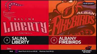 Arena Football League Playoffs 2024  Salina at Albany  Highlights [upl. by Adnolohs]