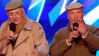 The Pensionaires bringing a touch of nostalgia to BGT  Audition 6  Britains Got Talent 2017 [upl. by Atiuqal]