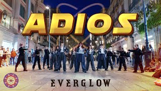 KPOP IN PUBLIC  ONE TAKE EVERGLOW 에버글로우  ADIOS’  Dance cover by CAIM from Barcelona [upl. by Nyliret]