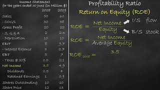 Profitability Ratio  Return on Equity [upl. by Koral467]