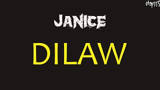 Dilaw  Janice Karaoke  Instrumental [upl. by Remmos]