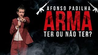 AFONSO PADILHA  O BRASILEIRO ESTÁ PRONTO PRA TER ARMA [upl. by Micco628]