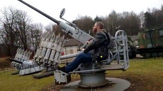 How to Use A Swedish Bofors Warship Cannon  40mm M48 [upl. by Brelje]