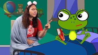 Sapo Zé NÃO QUER DORMIR  Historia Infantil [upl. by Alyhc]