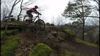 Trail riding Nideggen Eifel [upl. by Atinnor]