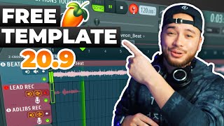 FREE FLP Vocal Recording Template  How To Install And Use in FL STUDIO [upl. by Parette]