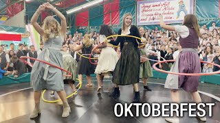 Wild Dance at Oktoberfest 2024  Girls Owns the Devils Wheel [upl. by Florette324]