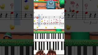 How to Play Mario Theme on Piano Easy [upl. by Neeloc345]