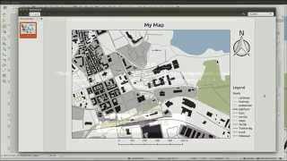 QGIS Basics Printing [upl. by Rento]