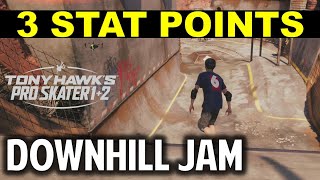 Downhill Jam Collect 3 Stat Points for Tony  Location of Stat Points  Tony Hawks Pro Skater 12 [upl. by Bakerman]