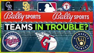 6 MLB teams in TROUBLE after league takes over broadcasts [upl. by Nonnahsed]