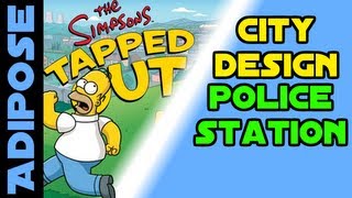 Simpsons Tapped outPolice StationCity Design [upl. by Linneman]