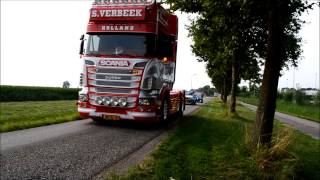 Best of Scania V8 Sound compilation [upl. by Ahsieyk]