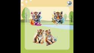 180 Baby Tiger Watercolor Clipart Mega Pack  PNG Printable Cute Baby Tiger Cliparts [upl. by Nairdna727]