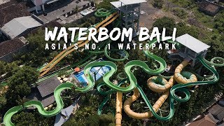 Waterbom Bali — Asias Best Waterpark  The Travel Intern [upl. by Zorah]