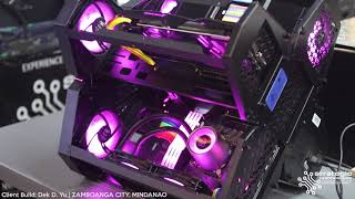 BUILD LOG Dek D Yu  ZAMBOANGA CITY  Deepcool Quadstellar [upl. by Atiras]