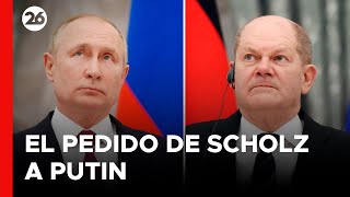 Scholz llamó a Putin por primera vez en dos años para hablar sobre Ucrania [upl. by Ries512]