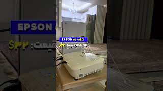 Epson projector youtube projector portabledevices interiordesign youtubeshorts [upl. by Anirbed]