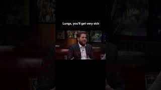 Jonah hill talks about getting sick for WoWS😷🤮 shorts wolfofwallstreet jonahhill celebrity [upl. by Marciano]