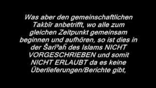 TAKBIR ALLAHU AKBAR auf Kommando ist Bidah  Rechtsurteil Hukm von islamqainfo [upl. by Ellis787]