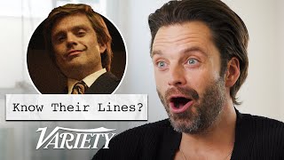 Does Sebastian Stan Know Lines From His Most Famous Movies amp TV Shows [upl. by Sion123]