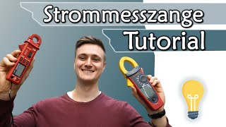 Strommesszange Tutorial Bedienung und Messungen  Geräte 3 [upl. by Clerk]