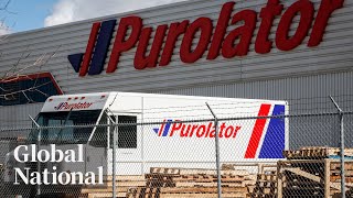 Global National Dec 6 2024  Private shipping companies feeling stretched amid Canada Post strike [upl. by Inanuah]