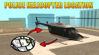 GTA San Andreas Police Helicopter Location [upl. by Aleekahs]