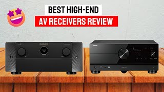 TOP 3 PREMIUM AV RECEIVERS IN 2025  BEST HIGH END AV RECEIVER REVIEW [upl. by Hsot]