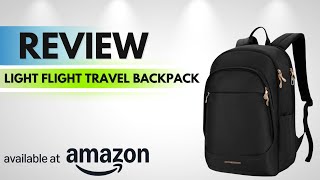 LIGHT FLIGHT Travel Backpack for Women My Honest Review [upl. by Earlie]